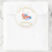 Étiquette tricot fait main (Sac)
