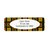 Étiquette Triplés (Devant)