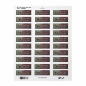 Étiquette Trois fées, les compagnons du coeur magique. (Feuille entière)