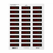 Étiquette Trois hommes sages (Feuille entière)