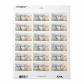 Étiquette Trois Thèmes, Islande Brown, Blanc Et Noir (Feuille entière)