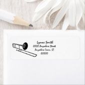 Étiquette Trombone "Dessin" (En situation)