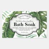 Étiquette Tropical Body Scrub (Devant)