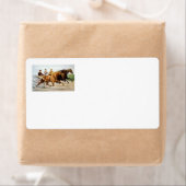 Étiquette Trotter TOP (En situation)