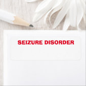 Étiquette Trouble de saisie état de santé, préoccupation (En situation)