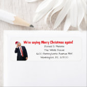 Étiquette Trump : On répète Joyeux Noël (En situation)