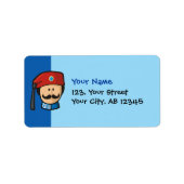 Étiquette Tsolias (Devant)