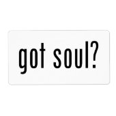 Étiquette tu as une âme ? (Devant)