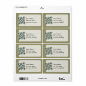 Étiquette Tuile déco 2 (Feuille entière)