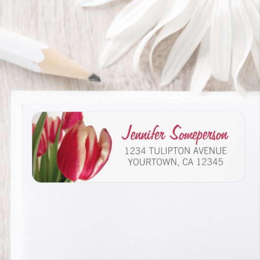 Étiquette Tulip Bunch (En situation)