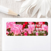 ÉTIQUETTE TULIP GARDEN (En situation)