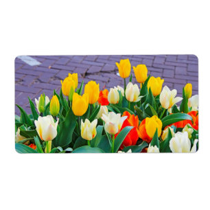 Étiquette Tulipe