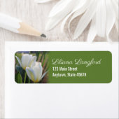 Étiquette Tulipes de printemps (En situation)