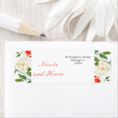 Étiquette Tulipes et Daffodils Mariage de printemps (En situation)