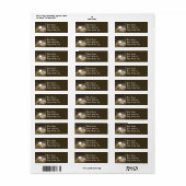 Étiquette Tunnel de lumière (Feuille entière)