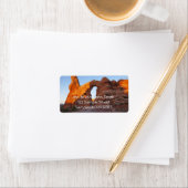 Étiquette Turret Arch at Sunrise II (En situation)