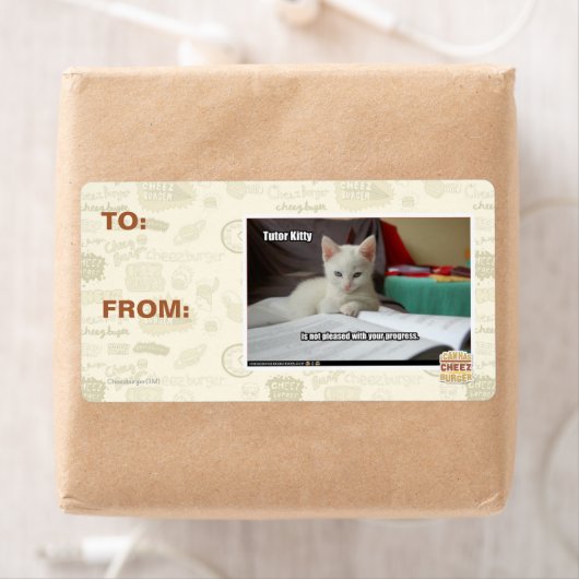 Étiquette Tutor Kitty (En situation)