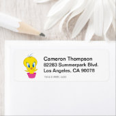 Étiquette TWEETY™ Cupcake (En situation)