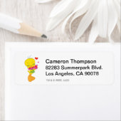 Étiquette Tweety Hearts (En situation)