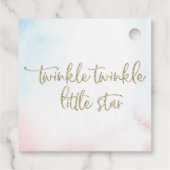Étiquette Twinkle Twinkle Genre Reveal Favoriser (Dos)