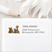 Étiquette Twinkle Twinkle Little Star Adresse de retour Étiq (En situation)