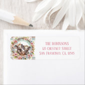 Étiquette Twins First Easter Two Baby Elephants (En situation)