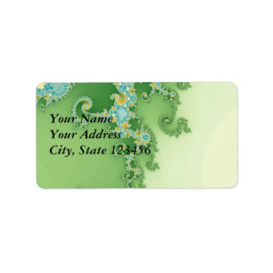 Étiquette Twirligig - Fractal