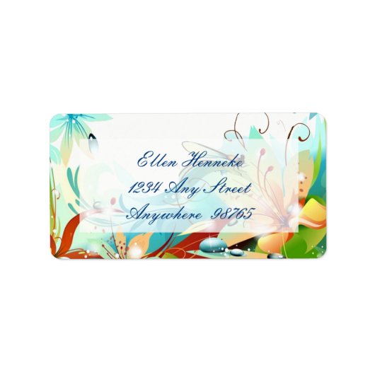 Étiquette Un anniversaire très joyeux (Devant)