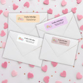 Étiquette Un Baby shower de petite fille doux