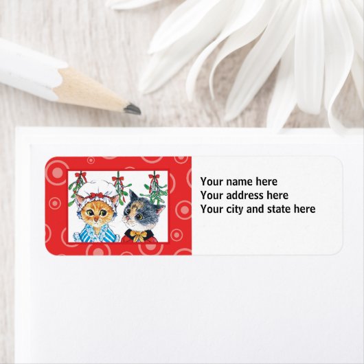 Étiquette Un baiser sous le mistletoe (En situation)