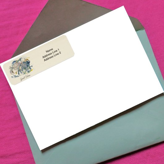 Étiquette Un Cheval d'Esprit à travers le temps par Sarah Ét