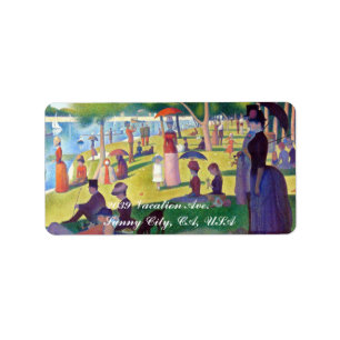Étiquette Un dimanche après-midi sur la La grand Jatte par