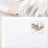 Étiquette Un lion de mer heureux (En situation)