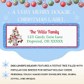 Étiquette Un très joyeux Noël Doggie