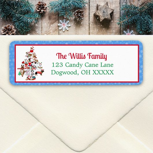 Étiquette Un très joyeux Noël Doggie