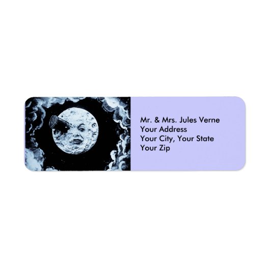 Étiquette Un voyage sur la Lune (Devant)