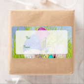 Étiquette Une demi-douzaine d'oeufs de Pâques (En situation)