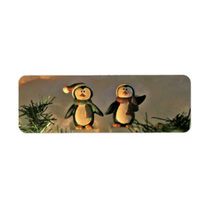 Étiquette Une paire de pingouins