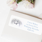 Étiquette Unicornes blanches Aimer Couple