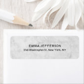 Étiquette Unique professionnel tendance Grey féminin (En situation)