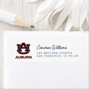 Étiquette Université d'Auburn Graduation