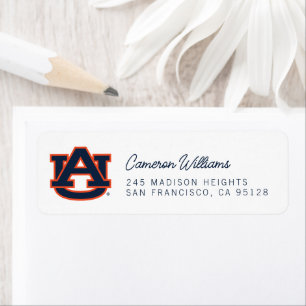 Étiquette Université d'Auburn Graduation