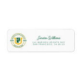 Étiquette Université de San Francisco (Devant)