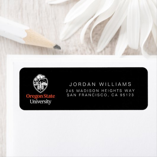 Étiquette Université d'État de l'Oregon (En situation)