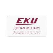 Étiquette Université du Kentucky oriental | EKU (Devant)