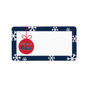 Étiquette Université du Mississippi Ole Miss Rebels