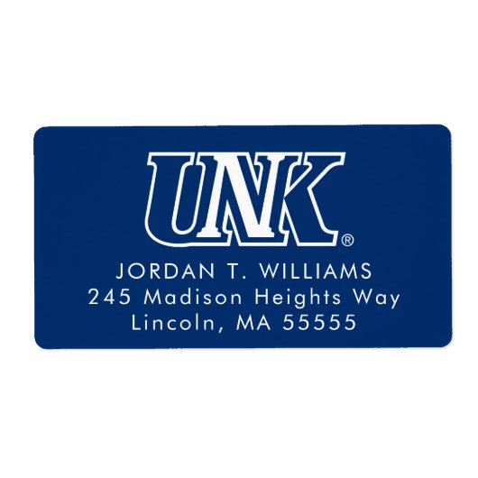 Étiquette UNK Lopers Diplômé (Devant)