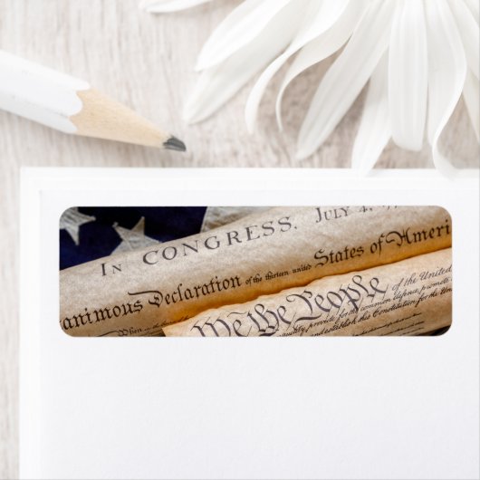 Étiquette US Founding Documents (En situation)