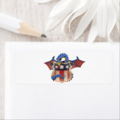 Étiquette USA Dragon Vintage Shield (En situation)