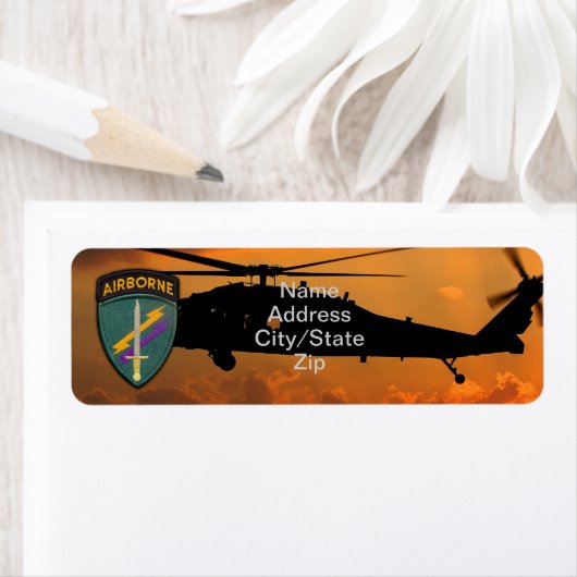 Étiquette USACAPOC(A) PSYOP USARC patch opérations spéciales (En situation)